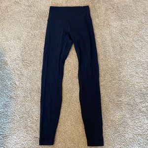 lululemon align 28” navy leggings
